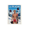 Affiche homme maillot La Plagne