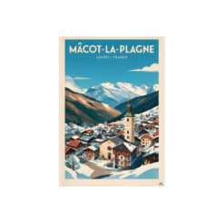 Affiche Mâcot-la-Plagne