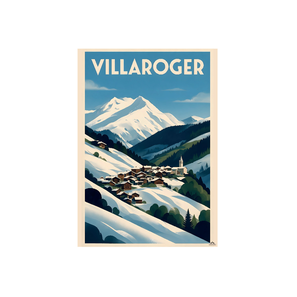 Affiche Villaroger