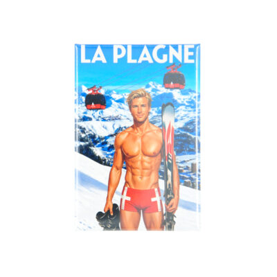 Magnet homme maillot La Plagne
