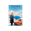 Magnet homme vintage Tignes
