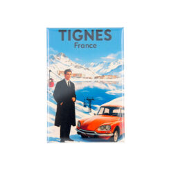 Magnet homme vintage Tignes