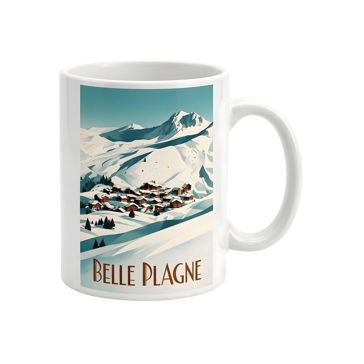 Mug dessin Belle Plagne