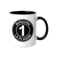 Mug piste noir La Plagne