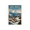 Affiche Arc 1800