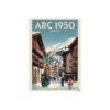 Affiche Arc 1950