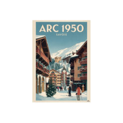 Affiche Arc 1950