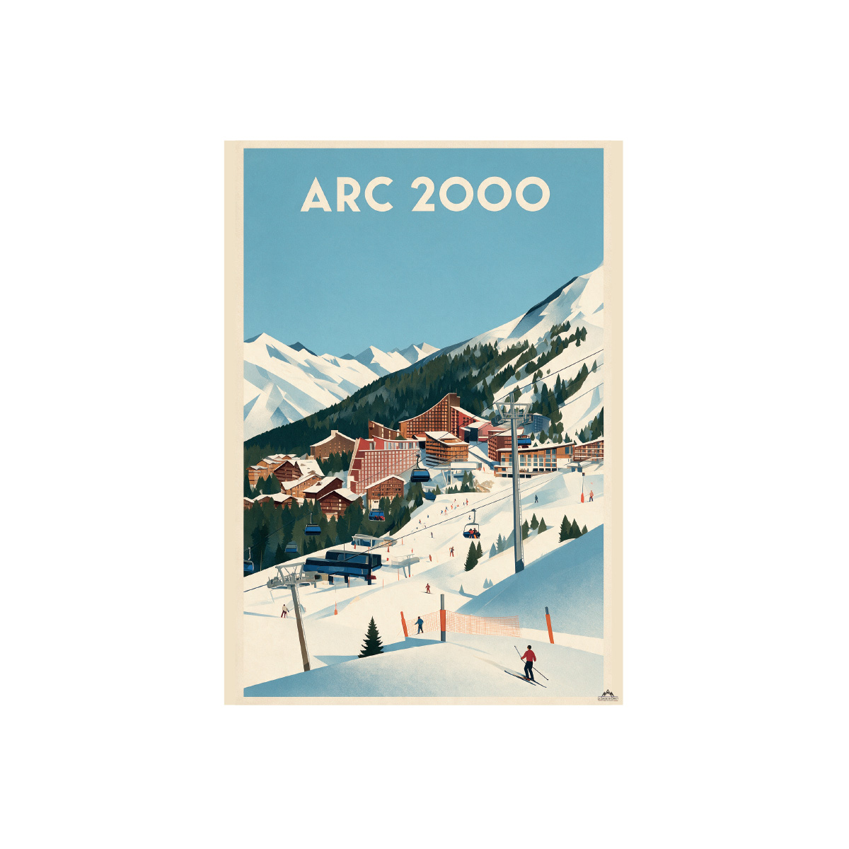 Affiche Arc 2000