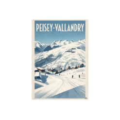 Affiche Pistes Peisey-Vallandry