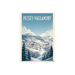 Affiche Station Peisey-Vallandry